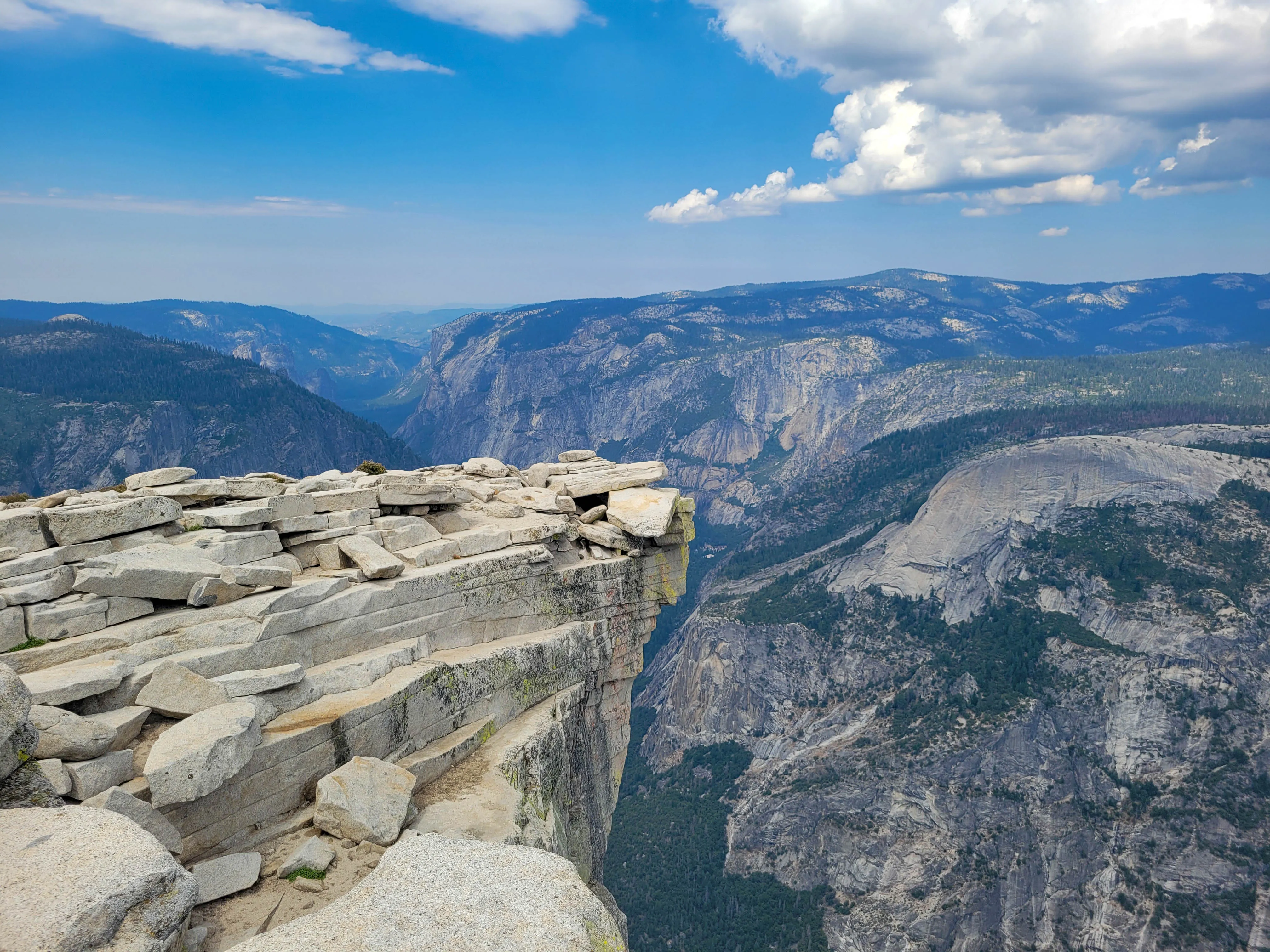 cliff on peak